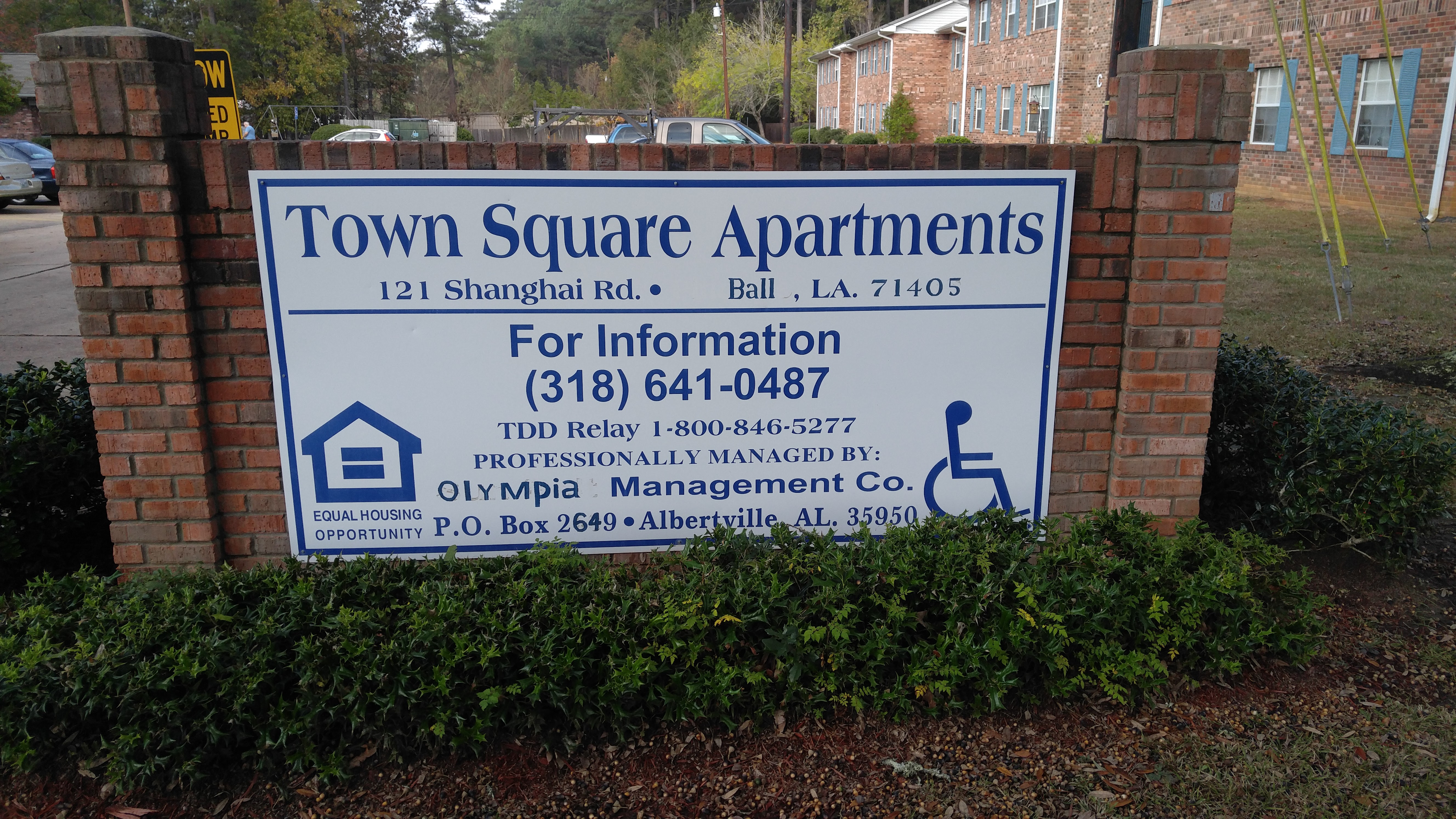 Town Square, Ball, Louisiana Olympia Management