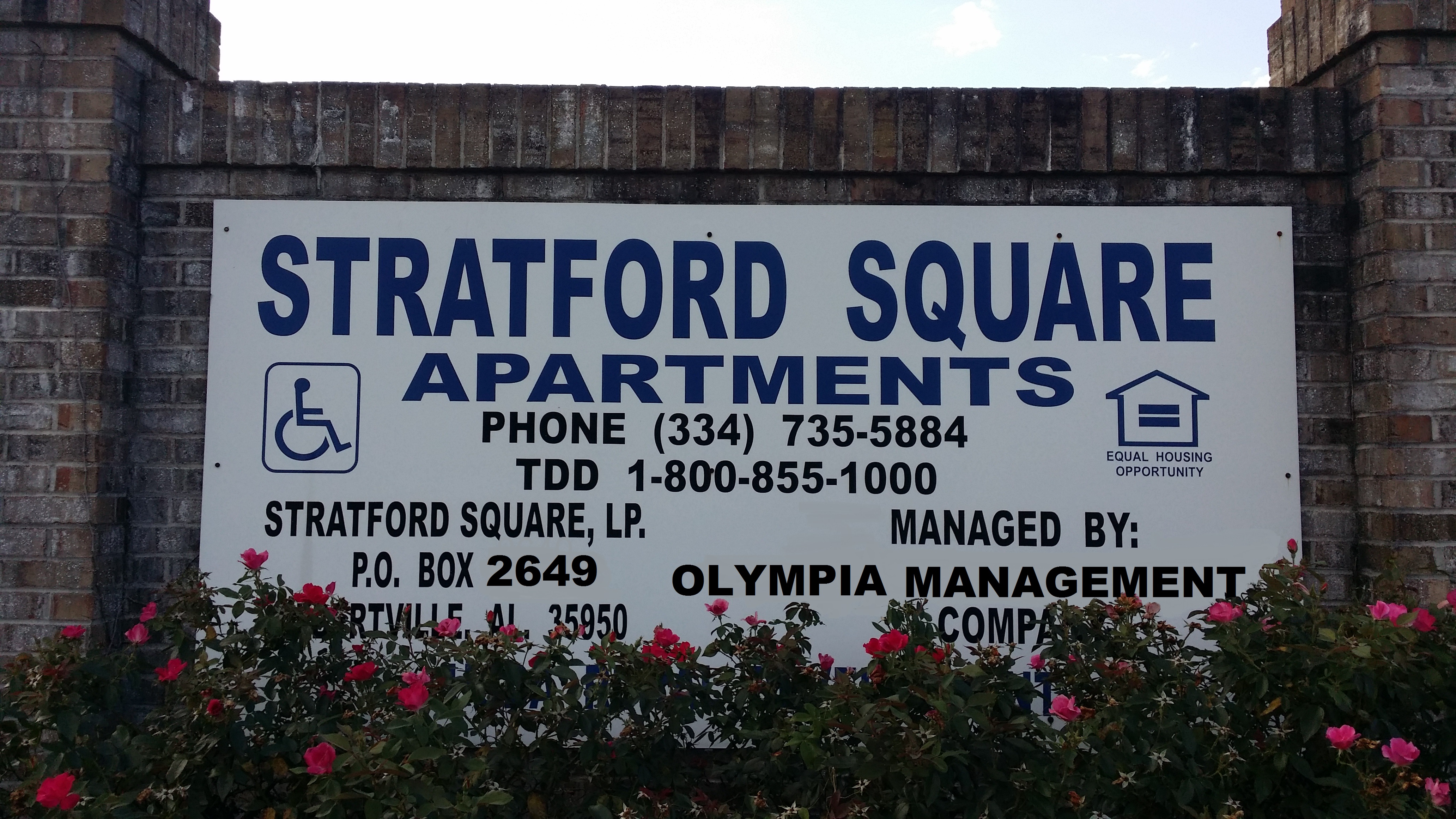 Stratford Square, Brundidge, Alabama Olympia Management